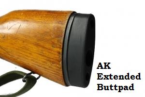 AK Extended Rubber Buttpad